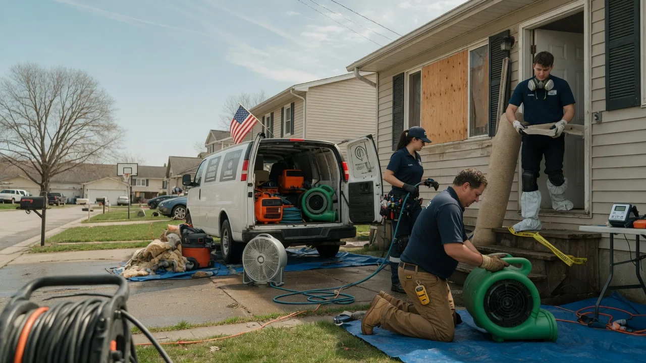 Water Damage Restoration in Mill Creek, PA near me